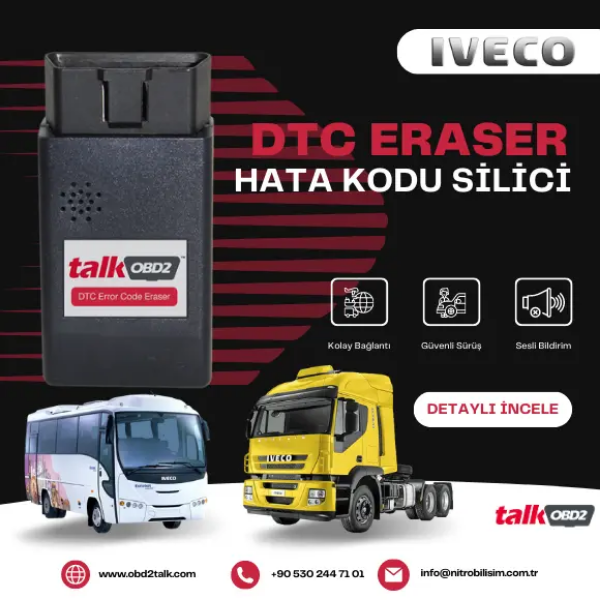 iveco araçlarda arıza kodu silme işlemi